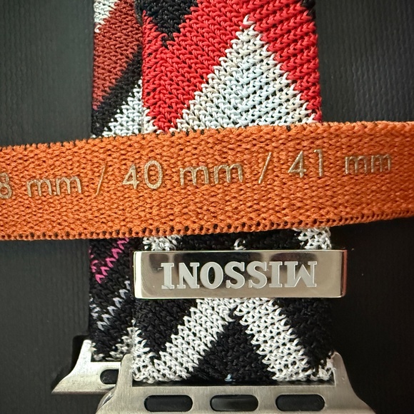 NWOT MISSONI WOVEN APPLE WATCH BAND - Picture 7 of 8